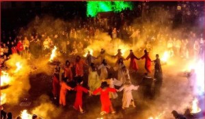 Festa Fuoco Giazza (foto Pro Loco Giazza)